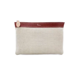 Trousse de cuir lyonnais recyclé et durable