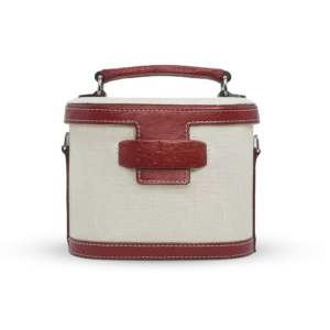 cuir de couleur sur sac à main